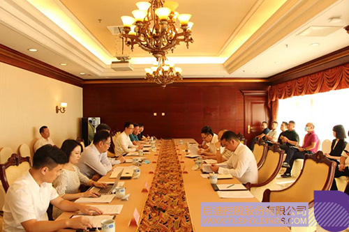 安徽省蚌埠市到访milan米兰电子（中国）官方网站
，洽谈产业经济合作C.jpg